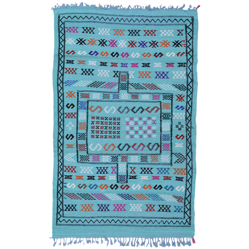 One-of-a-Kind Rectangle 3' X 4'10" Area Rug