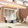 Vidaxl Automatic Retractable Awning Red And White Stripe