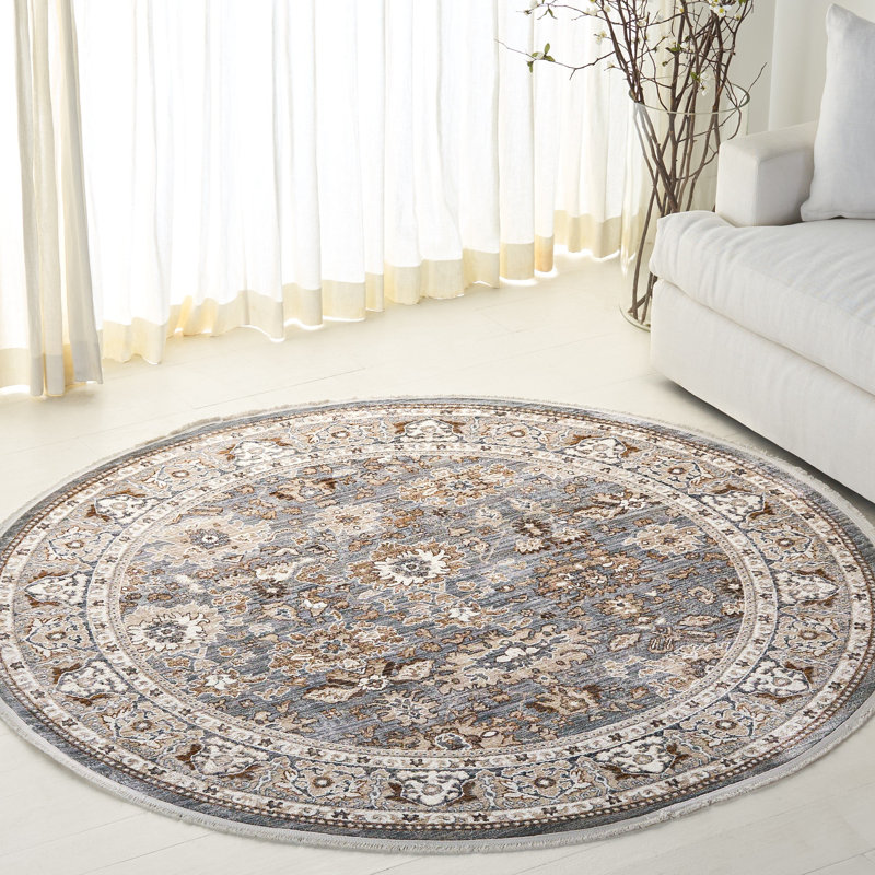 Tapis oriental Lauren Ralph Lauren 1100 Performance, Rond 6 pi 7 po