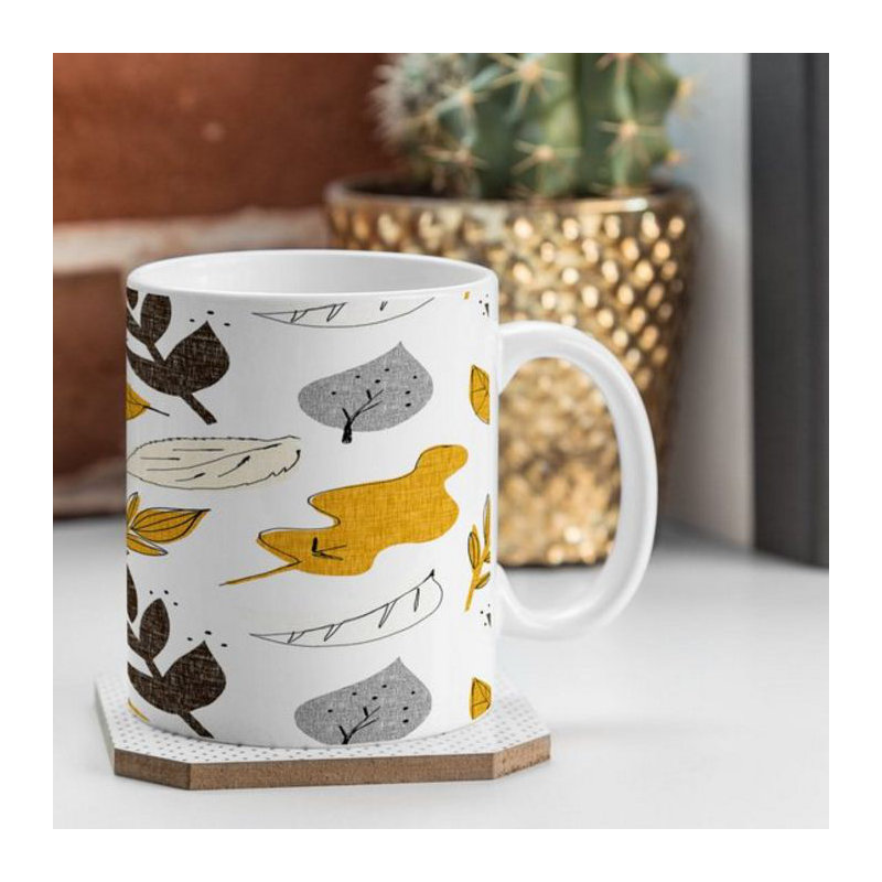 Grande tasse à café automne