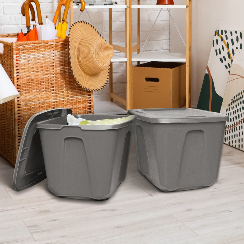 Homz Plastic Bin