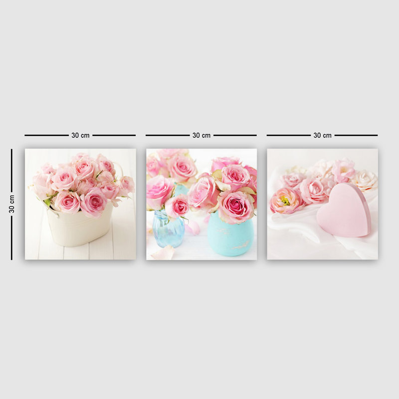 3 Piece Wrapped Canvas Panoramic Print