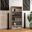 Halles 103cm H x 52cm W Solid Wood Standard Bookcase