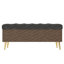 Banc de rangement avec repose-pieds Modern Modern-346240613