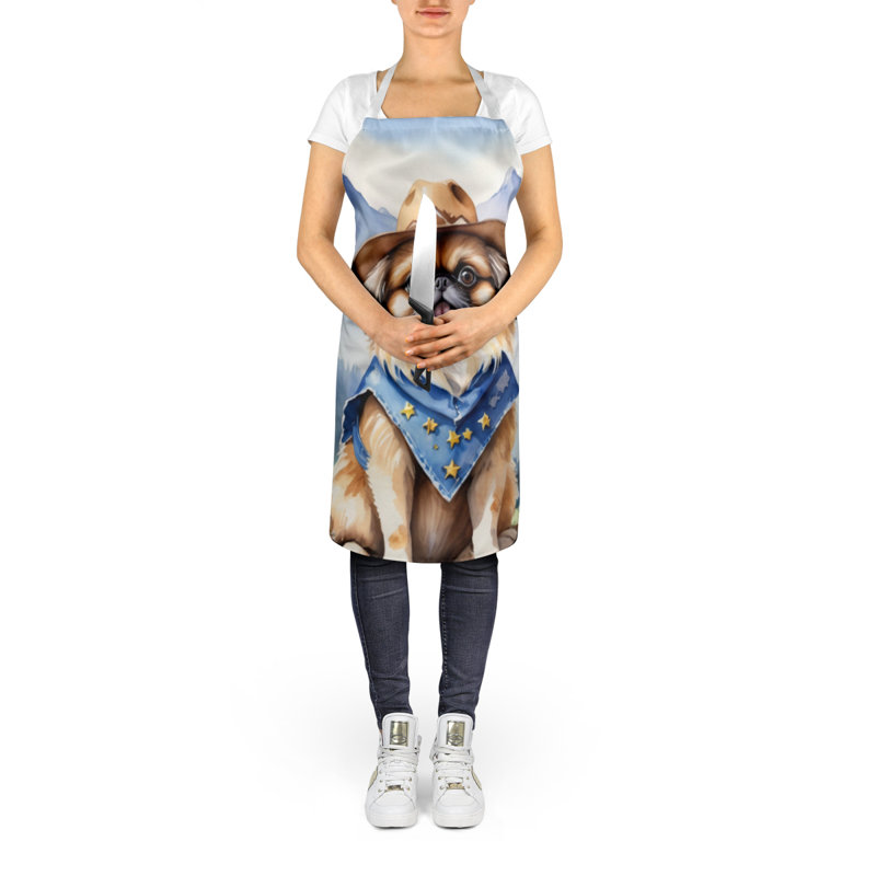 No Pattern Bib Apron