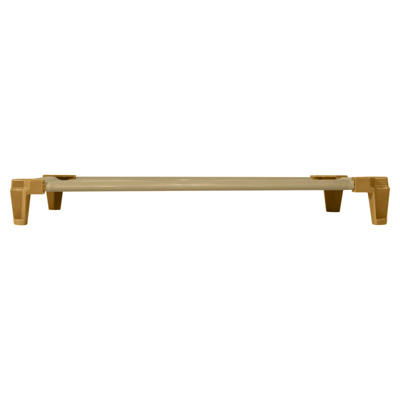 Stackable Assembled Kids Cot, Standard, Tan