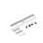 Brushed Finish, 36 Inch 304 Stainless Steel Shower Drain, Removable Grate & Hair Catcher Bathroom Floor Drain With Waterproof Design For Tile Floor, Cupc Compliant