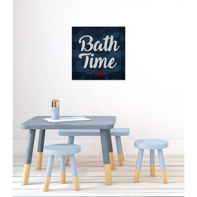 Art sur toile Bath Time, H 24 po x l 24 po x P 1,5 po