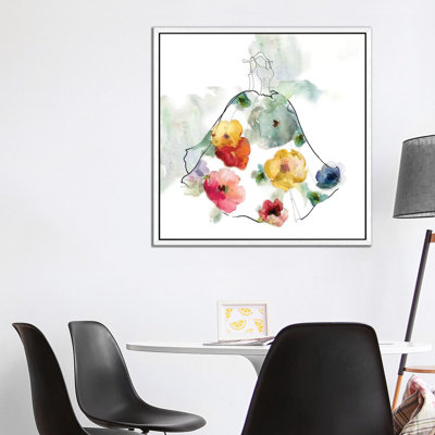 Fashionable Florals I by Carol Robinson - Print on Canvas