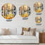 Sunshine Through The Autumn Trees - Horloge murale Lake House-72828023