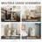 Rotating Bookshelf - Solid Wood Rotating Bookshelf Tower With 2 Drawers, 2 Tier Small Bookshelf, 360 Display Spinning Bookshelf, Round Corner Book Shelf For Small Space, Bedroom, Living Room-950797514-950797525