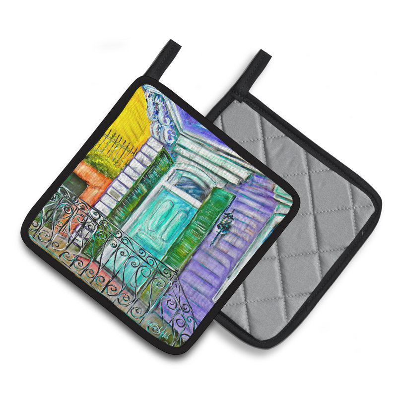 Caroline's Treasures Cotton Potholder Set