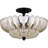 Libbie 4-Light Mottled Cocoa Semi-Flush Mount