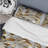 Gold And White Marble Opule Marble Duvet Cover-300914320