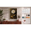 Golden Gerbera Botanical - Wrapped Canvas-837275949-837275960