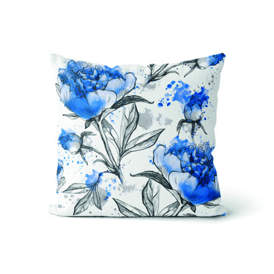Kellogg Floral Throw Pillow