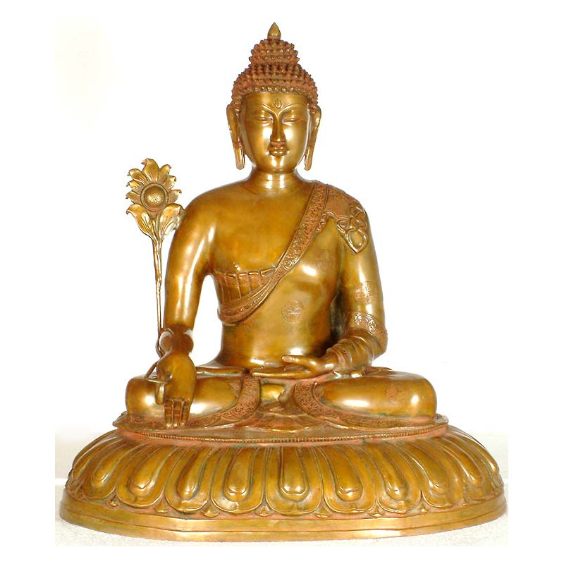 Bouddha de grande taille (divinité bouddhiste tibétaine)