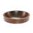 18" Oval Skirted Vessel Hammered Copper Sink