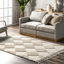 Tapis à pampille à losanges haut / bas-1425459620