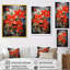 Poinsettias Flower Passion 1 II - Art mural poinsettias-1765617608-1765617605
