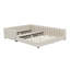 Grand lit plateforme tapissier-847925767
