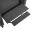 Fauteuil inclinable manuel à oreilles réglable. avec table d'appoint pliable, ports de chargement USB-871578639