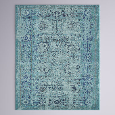 Colfin Washable Floral Indoor Rug