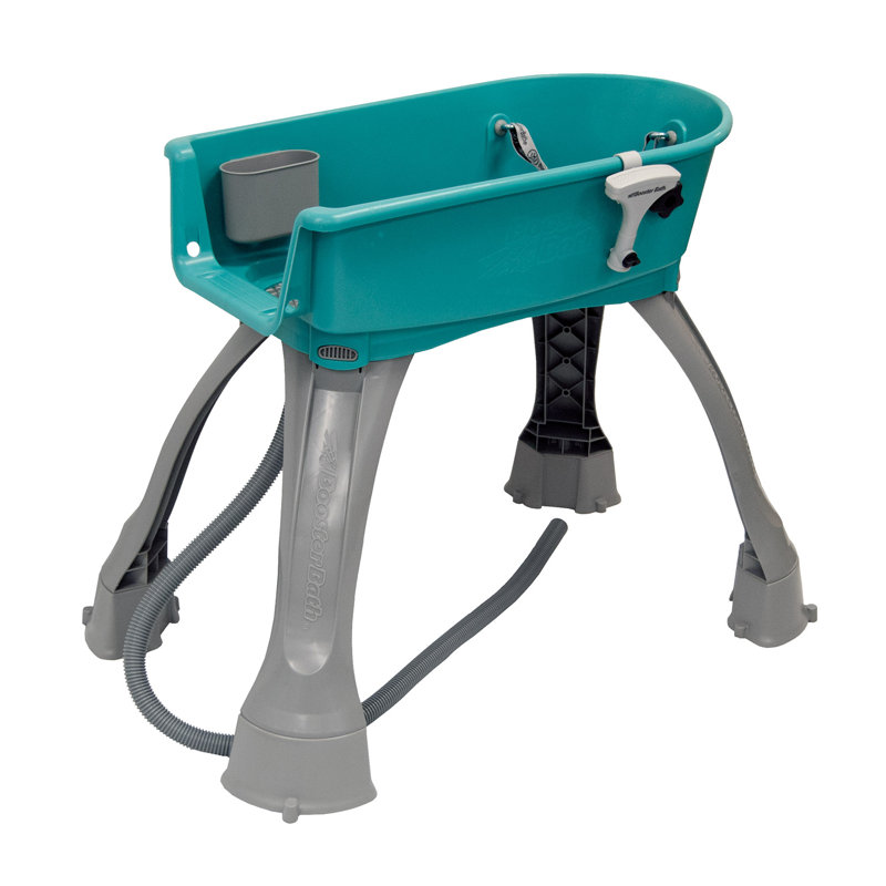 Booster Plastic Dog Grooming Tub, Medium (33" H x 16.75" W x 10" D)