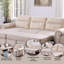 Canapé-lit modulaire réversible en velours Latitude Run® Shabby Elegance