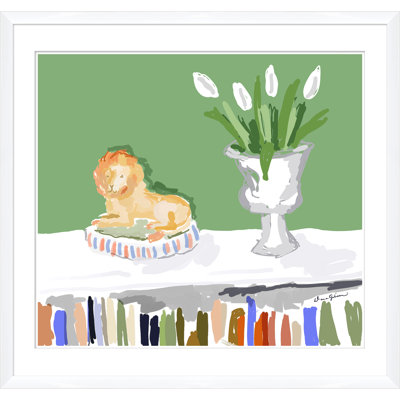 Bookshelf by Dana Gibson - Picture Frame Painting