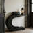 Stylish Hallway Table,Console Table,C-Shaped Accent Table