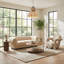 Causeuse taupe