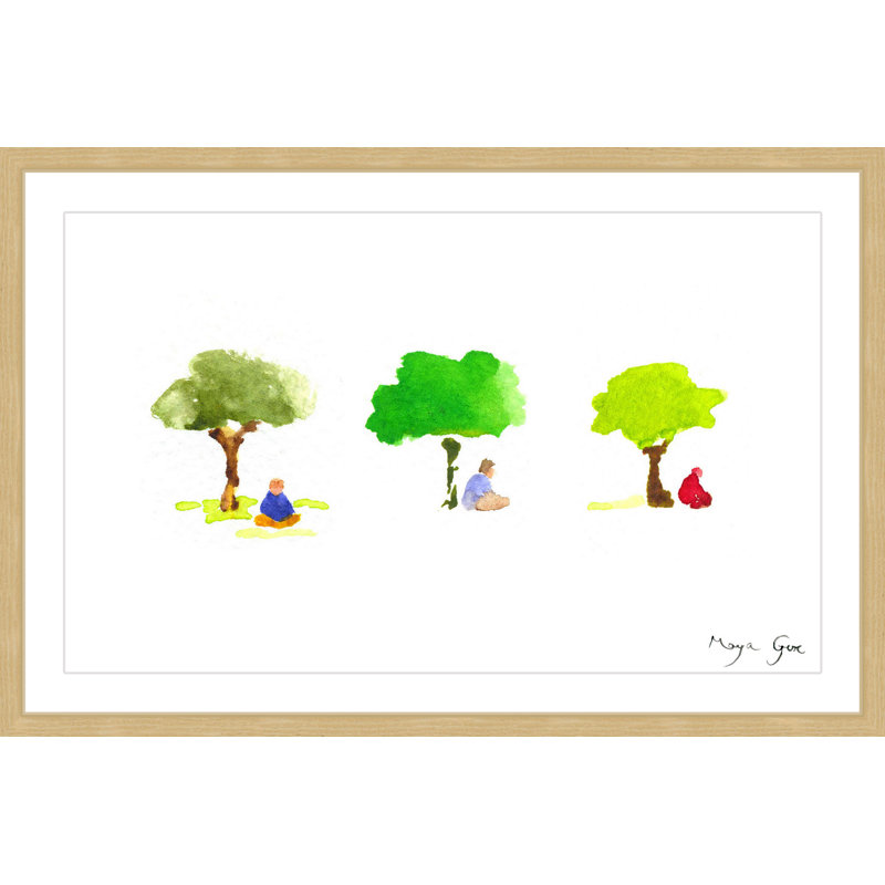 Maya Gur - Single Picture Frame Painting, 61cm H x 91cm W x 3.81cm D