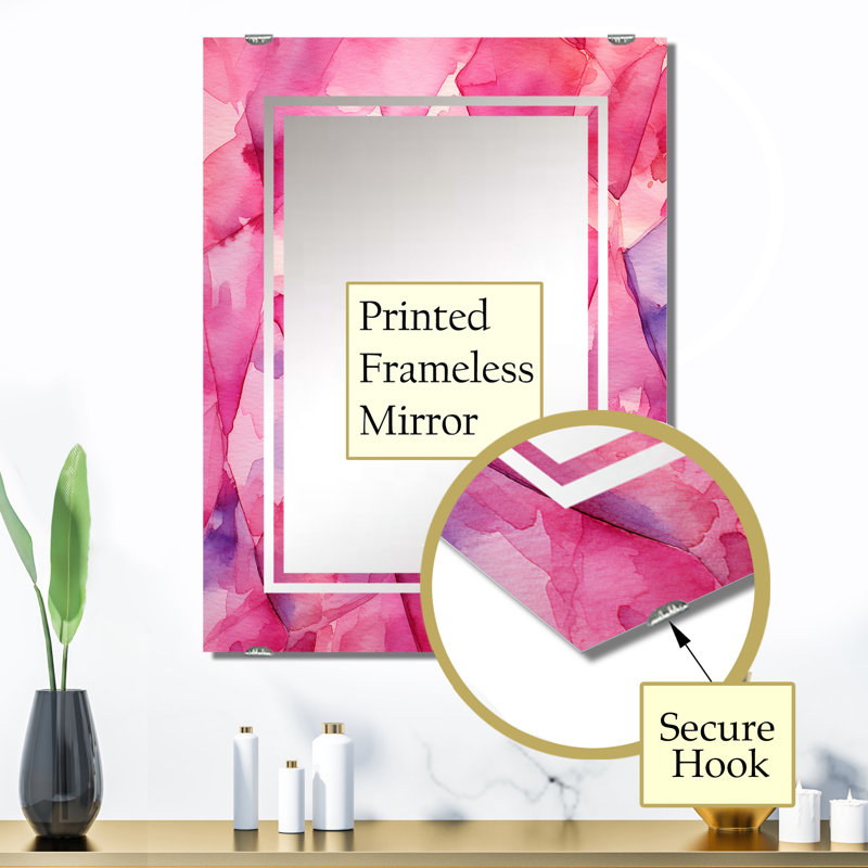 Petrak - Abstract Shapes Wall Mirror Large MIR137441, 32" x 24"