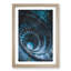 Spiral Staircase In Rome - Single Picture Frame Print on MDF-56922846-56922841