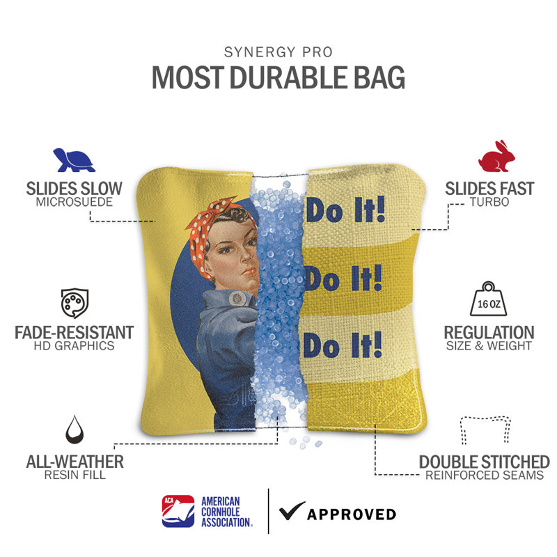 We Can Do It Synergy Pro Cornhole Bags