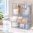4-Pack Acrylic Baby Bottle Storage Organizer, Stackable Clear Drawer Container for Countertop, Vanity, Bathroom, Cabinet & Pantry, 2M2L