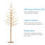 Ensemble de 2 présentoirs lumineux pour arbre