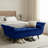 Velvet Upholstered Storage Bench-1372117918