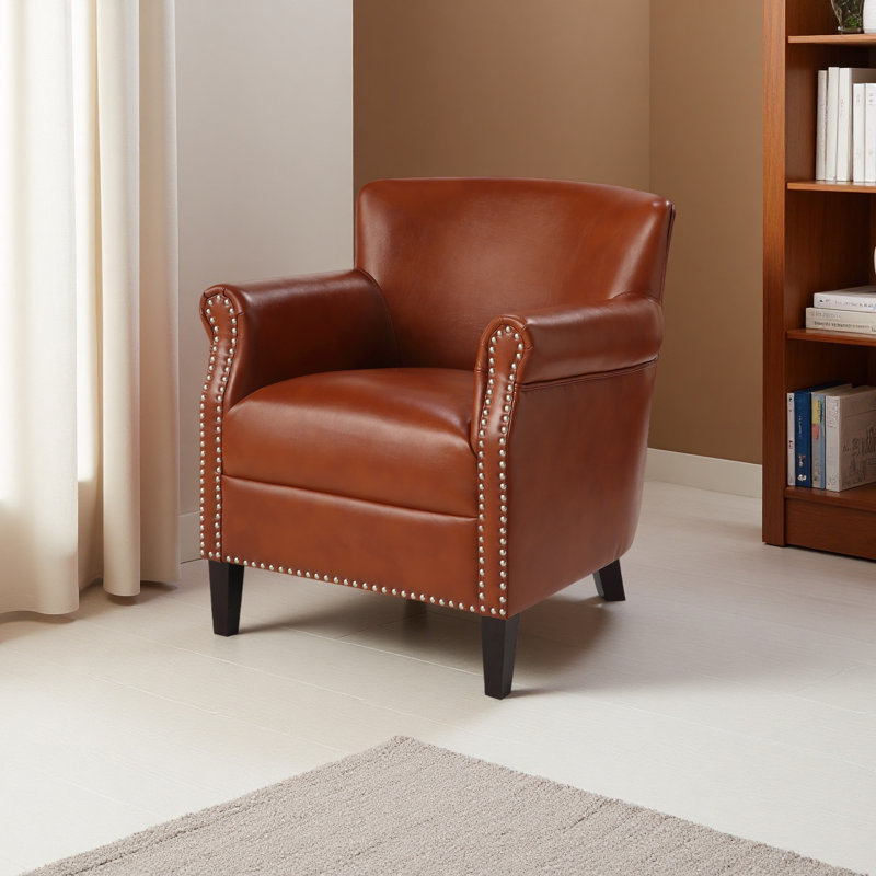Fauteuil club, Caramel