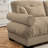 Versatile Modular Sofa with Movable Ottomans and Plush Pillows for Cozy Living