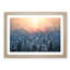 Sun High over Winter a Forest in Abstract - Picture Frame Graphic Art Print-55727318-55727322