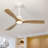 Karlena 52'' Ceiling Fan with LED Lights and Remote Control-202157241