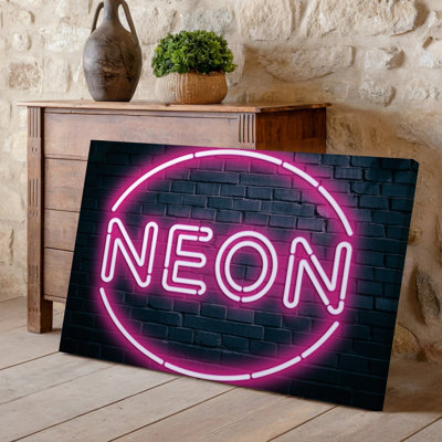 Reproduction d'art sur toile, "Neon"