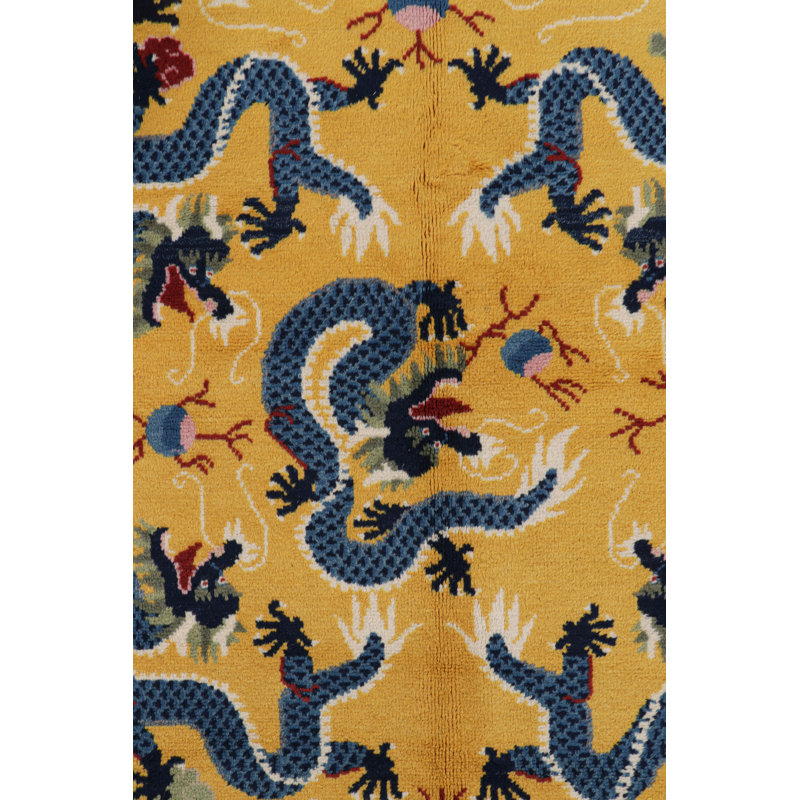 One-of-a-Kind 5’1”x7’2” Hand Knotted Area Rug