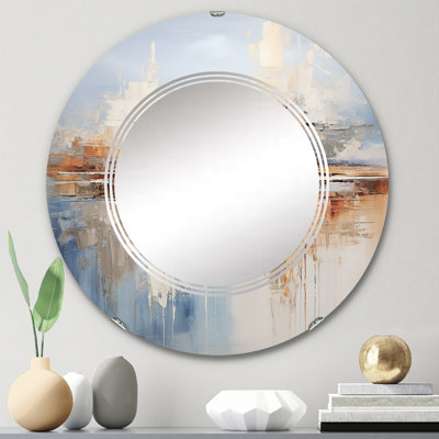 Banou - Miroir mural rond