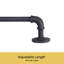 Tropez Adjustable 0.63" Single Curtain Rod-1346527167-1346374412