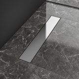 24" Modern Shower Linear Drain Polished Gold