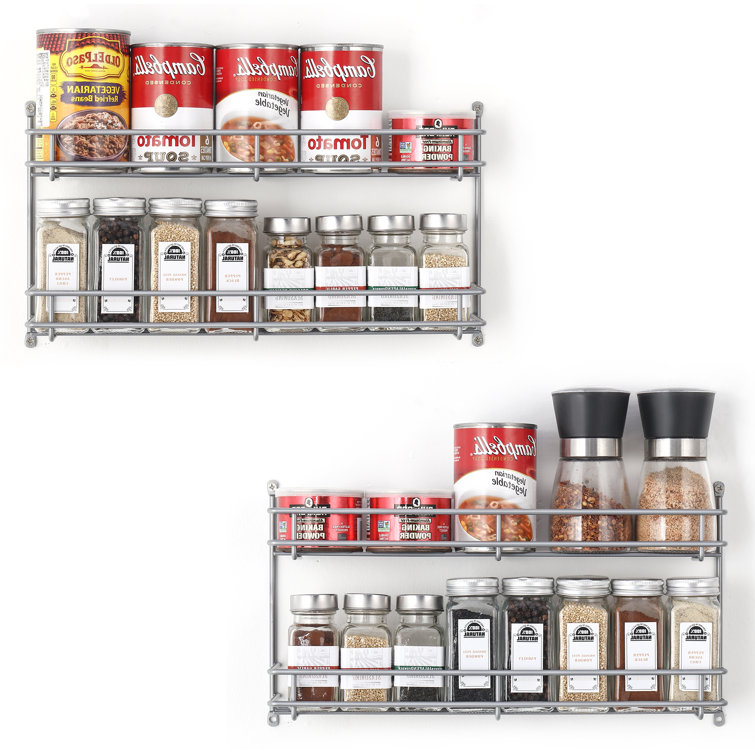 Wall Spice Racks - Set