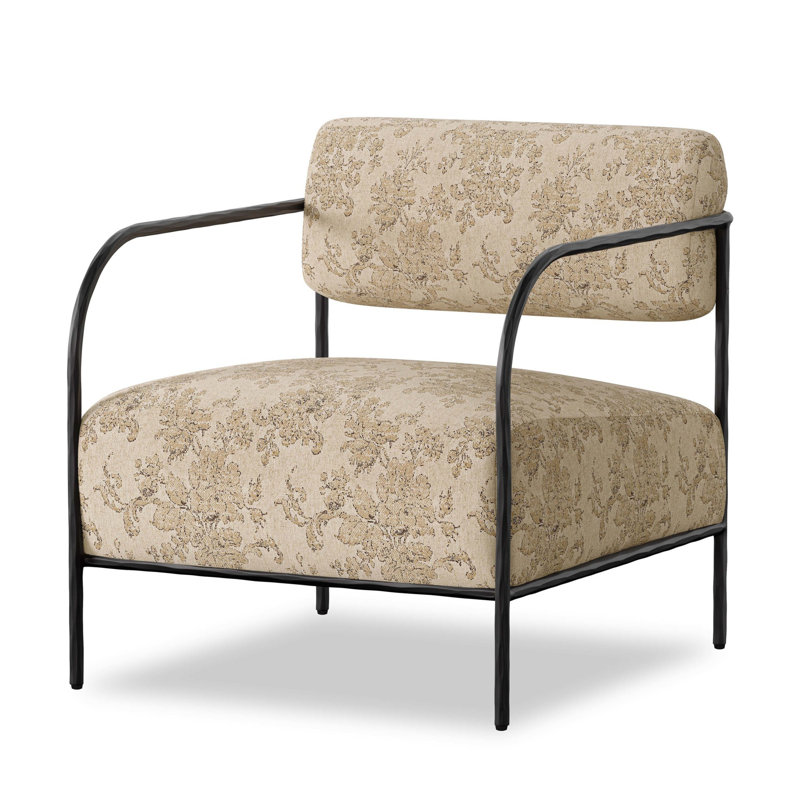 Fenn Chair-Champagne Mongolian Fur